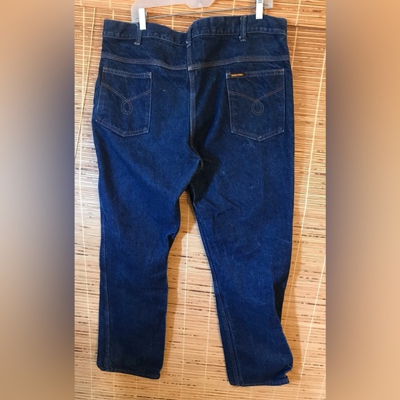 Vintage Saddle King Denim Western Ranch Farm Rodeo Jeans Size 40 x 32” - Picture 4 of 7